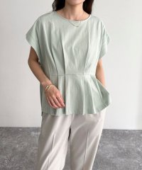 fredy emue/ライトドライ天竺タックプルオーバー/508237120