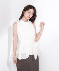 PROPORTION BODY DRESSING/バックリボン楊柳ブラウス/508262043