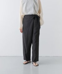 KAGURE/コットンリネンラップパンツ/508264855