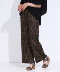 SHOO・LA・RUE/【接触冷感/洗える/S－LL】選べる2柄 大人のリラックスコーデに プリント柄パンツ/508264893