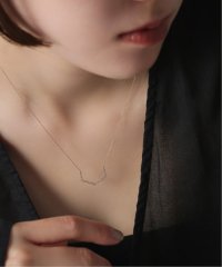 Lilas/《予約》arrowラインホワイトトパーズネックレス K10/508264940