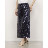 WHISTLES/ウィッスルズ WHISTLES Sally Sequin Straight Skirt/508265005