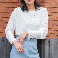aquagarage/アクアガレージ aquagarage 指穴付きシアートップス 春 夏 秋 M/508265053