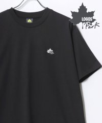 LOGOS/ロゴス LOGOS ワンポイント刺繍 半袖 Tシャツ レディース メンズ トップス/508265073