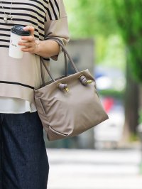 LAUTREAMONT/ロートレアモン LAUTREAMONT 【WEB限定】【VIOLAd'ORO】ノットハンドルナイロントート XS BIANCA V－2197/508265087