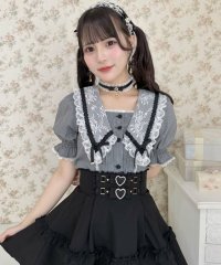 ROJITA/ロジータ ROJITA パール釦セーラーカラーブラウス/508265096