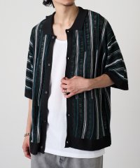 MAGASIN DE MODE CONTACT/マガジンデモードコンタクト MAGASIN DE MODE CONTACT ジャガードニットシャツ/508265120