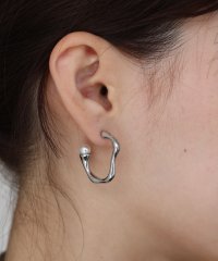 J by blue/ジェーバイブルー J by blue ニュアンスフープピアス / サージカルステンレス/508265126