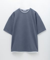 MAC HOUSE/マックハウス Mac－House 杢調梨地フェイクレイヤードTシャツ/508265142