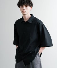 Rocky Monroe/ロッキーモンロー Rocky Monroe カジュアルシャツ 半袖 接触冷感 メンズ 無地 レギュラーカラー サマーシャツ オーバーサイズ 多機能 吸水速乾 ス/508265152