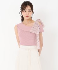 31 Sons de mode/トランテアン ソン ドゥ モード 31 Sons de mode 2025春夏新作 シアーリボンアシメニット/508265246