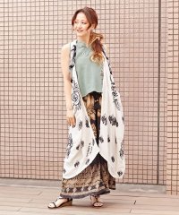 CAYHANE/チャイハネ チャイハネ アーティットベストUVカット加工パレオ【Amina×VORRUK】/508265272