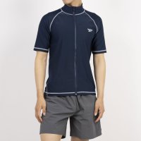 Reebok Swimwear (JP)/Reebok Swimwear 半袖フルZIPラッシュガード/508265301