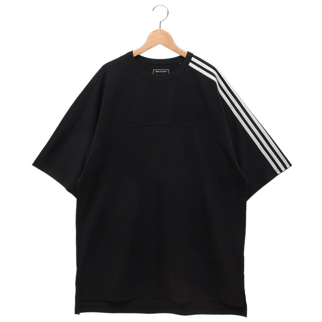 BALENCIAGA Tシャツ カットソー 641675 tnvu3 バレンシアガ BALENCIAGA Tシャツ カットソー ブラック シルバー