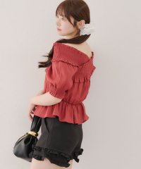 NICE CLAUP/OLIVE des OLIVE OUTLET/クロスオフショルブラウス/508265384