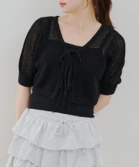 NICE CLAUP/OLIVE des OLIVE OUTLET/【2枚セット】ラメ透かしニットアンサンブル/508265385