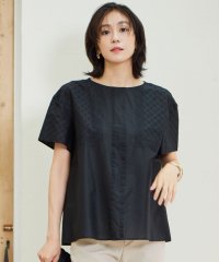 JIYU-KU（SMALL SIZE）/【接触冷感・洗える】エンブロイダリーローン Tブラウス/508265453