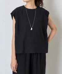 BEARDSLEY/サッカーチェックフレンチブラウス/508265476
