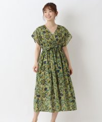 one'sterrace/リゾート カラフルフラワー&バードワンピース/508265583