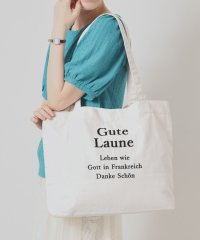 ITS’ DEMO/【A4対応】ロゴ刺繍ラージトート/508265600