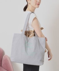 ITS’ DEMO/【A4対応】ロゴ刺繍ラージトート/508265600
