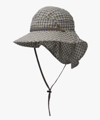 OVERRIDE/オーバーライド OVERRIDE OVERRIDE DOBBY PLAID SUNSHADE HAT / オーバーライド/508265655