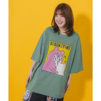 ScoLar/スカラー ScoLar ネコとクマとチンアナゴ柄 BIG－Tシャツ/508265830