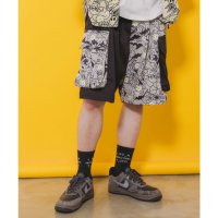 ScoLar/スカラー ScoLar パリティのモンスター柄 切替ハーフパンツ/508265832