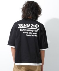 RAT EFFECT/ラット エフェクト RAT EFFECT レイヤード風バックプリントTシャツ/508265907
