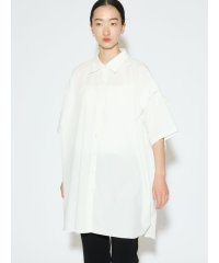 MIDIUMISOLID/MIDIUMISOLID for Ladies タックショルダーワイドシャツ/508265981