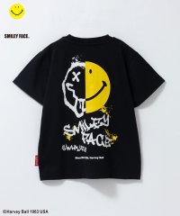 MAC HOUSE(kid's)/マックハウス Mac－House スマイリーフェイス ロゴビッグTシャツ/508266010