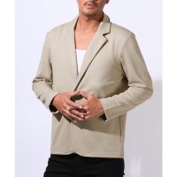LUXSTYLE/ラグスタイル LUXSTYLE サマーテーラードジャケット/メンズ ミドル ストレッチ 無地 シングル 2ボタン 2B カジュアル 上品/508266016