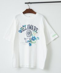 NICE CLAUP/OLIVE des OLIVE OUTLET/【NAO】フラワー刺繍カレッジTシャツ/508266029