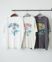 NICE CLAUP/OLIVE des OLIVE OUTLET/【NAO】フラワー刺繍カレッジTシャツ/508266029