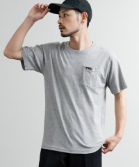 Rocky Monroe/ロッキーモンロー Rocky Monroe FILA フィラ Tシャツ 半袖 ポケット メンズ レディース クルーネック ロゴ 刺繍 ワンポイント ルームウェア/508266033