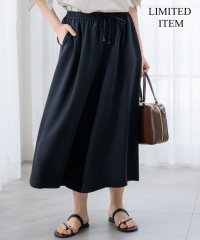 NIJYUSANKU（LARGE SIZE）/【Lサイズ限定/吸水速乾/UVカット/接触冷感/】ストレッチジョーゼット ガウチョパンツ/508266247