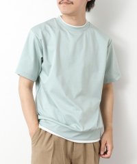 NOLLEY’S goodman/《接触冷感》スーピマコットン ダブルカラーTee 25SS/507989593