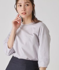 COUP DE CHANCE/【洗える／日本製／清涼感】ストライプ柄ジャージのトップス/508015998