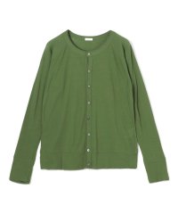 GALERIE VIE/ ガーゼフライス クルーネックカーディガン/508166750
