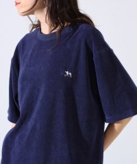 GLOSTER/【セットアップ対応】フレブルパイルTシャツ フレンチブルドッグ刺繍 ワンポイント ワンマイル/508256122