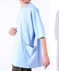 GLOSTER/【GLOSTER/グロスター】バックステッチ サイドポケットTシャツ ビックシルエット/508256125