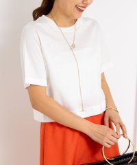 NOLLEY’S sophi/汗染み軽減スムースショート丈Tシャツ/508262852