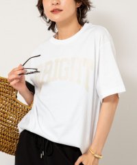 Rie Miller/リフレクションプリントTシャツ/508262859