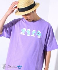 FREDYMAC/表情連続プリント スマーフ フロントTシャツ? /508263986