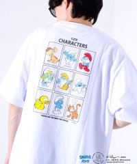 FREDYMAC/「CUTE CHARACTERS」スマーフ集合 バックプリントTシャツ3/508263987
