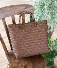 CRAFT STANDARD BOUTIQUE/クラフトスタンダードブティック CRAFT STANDARD BOUTIQUE バンブー風ハンドルメルカドトートバッグ/508265414