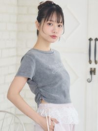 Emsexcite/エムズエキサイト ems excite アシッドウォッシュロゴTEE/508265434