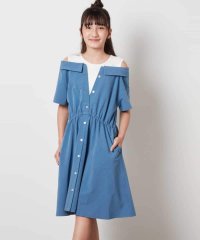 a.v.v(KID'S)/[140－150]レイヤード風オフショルワンピース/508266447