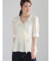 Te chichi/ラッフルフリルアシメブラウス《2025summer catalog item》/508266732