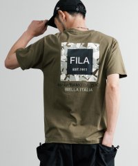 Rocky Monroe/ロッキーモンロー Rocky Monroe FILA フィラ Tシャツ 半袖 プリント メンズ レディース カットソー クルーネック BOX サークル アーチ /508266756
